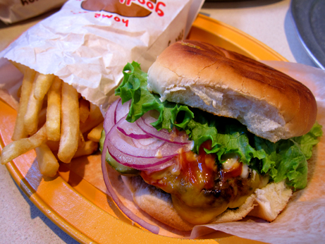 goodburger burger and fries
